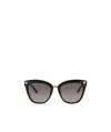 Coach Logo Gradient Sunglasses In Gray