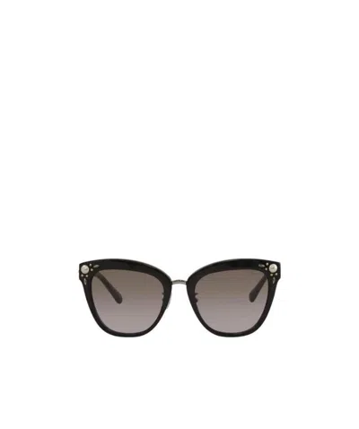 Coach Logo Gradient Sunglasses In Gray