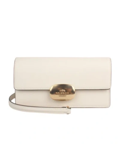 Coach Logo Logo Shoulder Bag In Brown