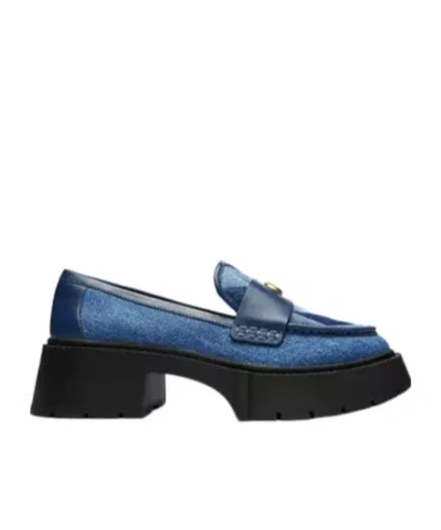 COACH LOGO-PLAQUE LOAFERS