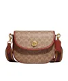 Coach Logo-print Tote Bag In Brown