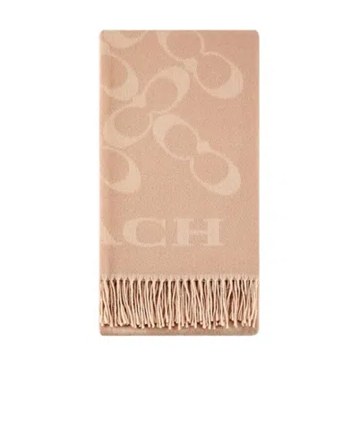 Coach Logo Scarf