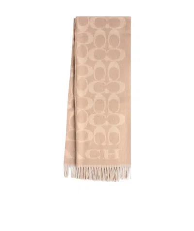 Coach Logo Scarf