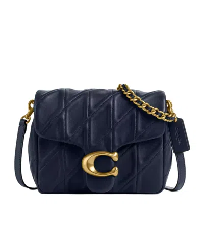 Coach Logo Shoulder Bag In Black