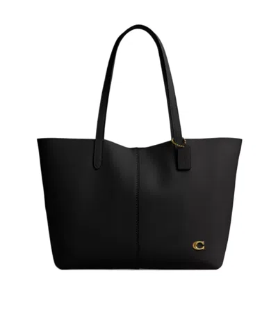 Coach Logo Shoulder Bag In Black