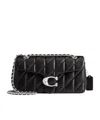 Coach Buy Now Tabby Shoulder Bag 26 With Quilting In Black