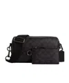 Coach Logo Shoulder Bag In Black