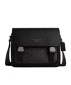 Coach Logo Shoulder Bag In Black