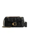 Coach Tabby 26 Nappa Leather Shoulder Bag In Black