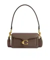 Coach Logo-plaque Leather Cross Body Bag In Brown