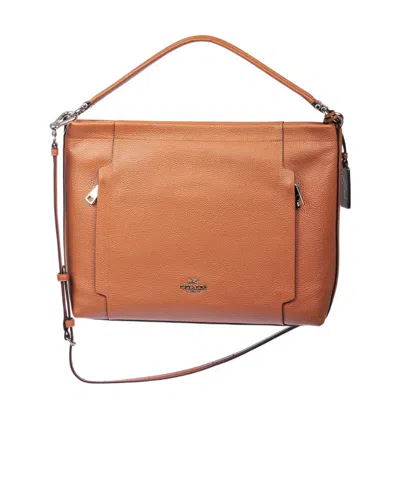 Coach Logo Shoulder Bag In Multicolor