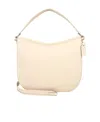 Coach Logo Shoulder Bag In Nude