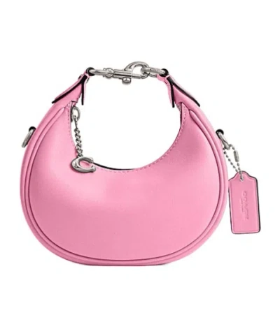 Coach Logo Shoulder Bag In Pink