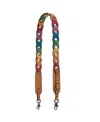 Coach Logo Shoulder Strap In Multicolor