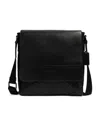 Coach Logo Strap Satchel In Black