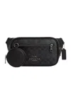 Coach Logo Wallet In Black