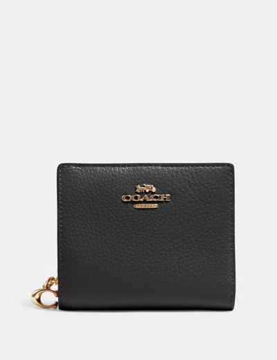 Coach Logo Wallet In Black