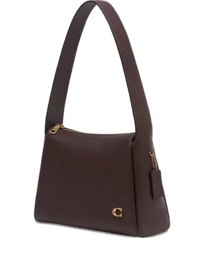 Coach Lola Zipper-fastening Shoulder Bag In Brown