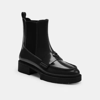 Coach Louisa Bootie In Black