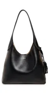 Coach Loved Leather Brooklyn Shoulder Bag Lh/black Brown