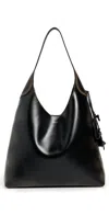 Coach Loved Leather Brooklyn Shoulder Bag Lh/black Brown
