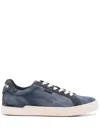 Coach Lowline Canvas Sneakers In Blue