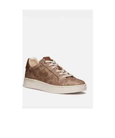 Coach Lowline Luxe Low-top Sneakers In White