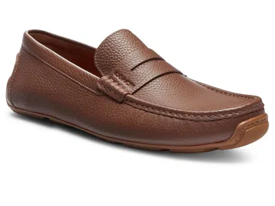 Coach Luca Leather Driver In Brown