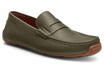 Coach Luca Leather Driver In Green