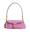 Coach Womens Fuschia Tabby 20 Leather Shoulder Bag In Pink