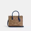 Coach Maggie Small Tote Bag In Signature Canvas In Blue