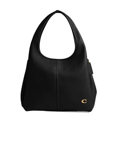 COACH MAGNETIC BUTTON SHOULDER BAG