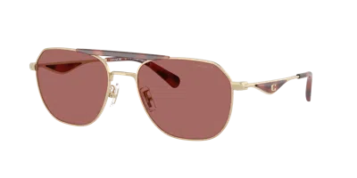 Coach Man Sunglass Hc7178 Cae80 In Brown