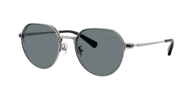 Coach Man Sunglass Hc7179 Cae81 In Gray
