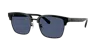 Coach Rogue Retro Sunglasses In Blue Solid