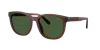 Coach Textured Square Sunglasses In Brown
