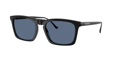 Coach Man Sunglass Hc8455 Cdp54 In Black