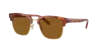 Coach Man Sunglasses Hc8326 C6194 In Brown Solid Polarized
