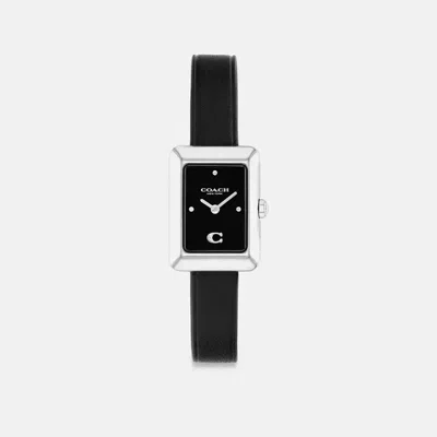 Coach Mara Watch, 19mm X 26mm In Black