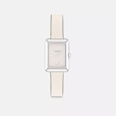 Coach Mara Watch, 19mm X 26mm In Metallic