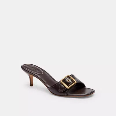 Coach Margot Sandal In Brown