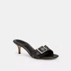 Coach Margot Sandal In Crystal Signature Jacquard In Multi