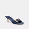 Coach Margot Sandale Mit Signature C In Blue