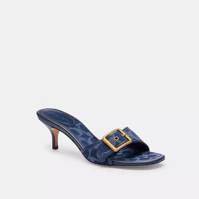 Coach Margot Sandale Mit Signature C In Blue