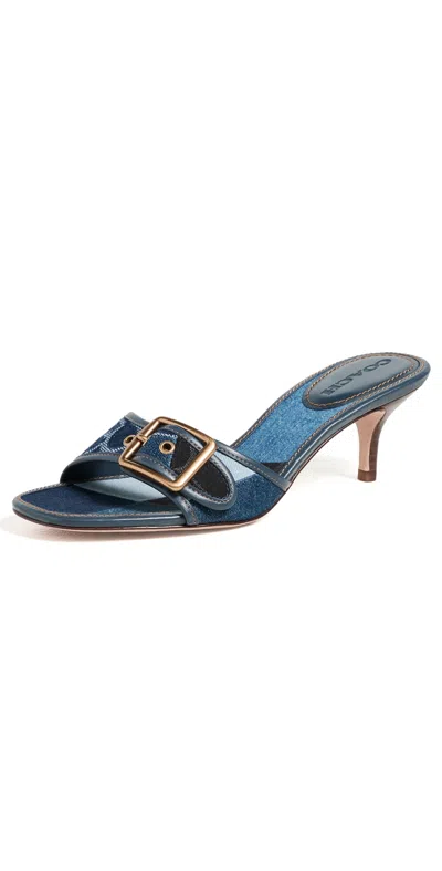 Coach Margot Sandals Denim Multi