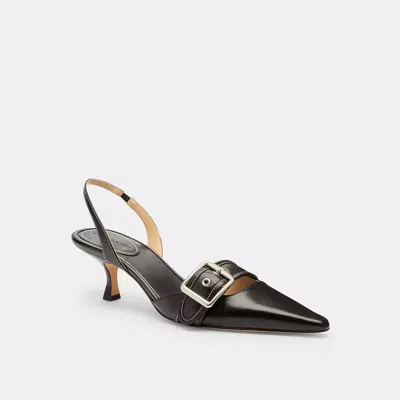 Coach Margot Slingback In Black