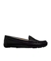 Coach Marley Leather Driver Loafers In Black