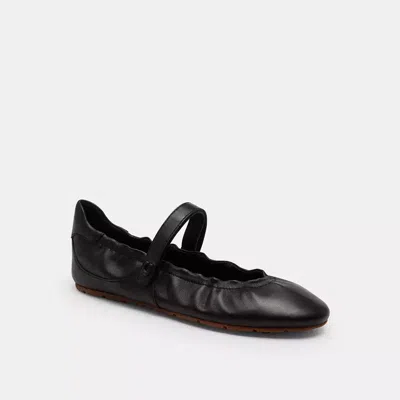 Coach Mary Jane Trainer In Black