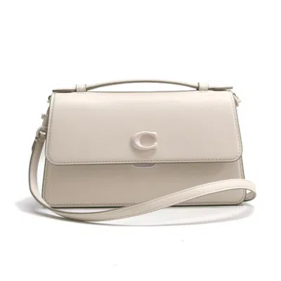 Pre-owned Coach Matte Leather Handbag Shoulder Bag ()