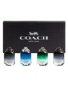 Coach Men's 0.15oz Mini Set In Multi